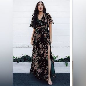 Baltic Born Uma Dress. Size XXL. Green floral.